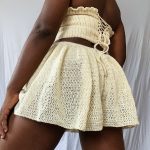 Crochet shorts
